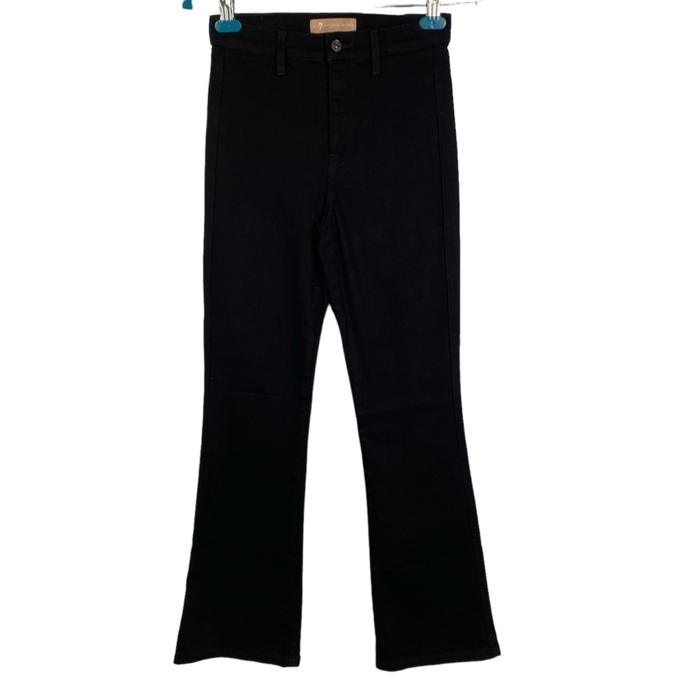 7 For All Mankind Iconic Pocket High Rise Flare Jeans